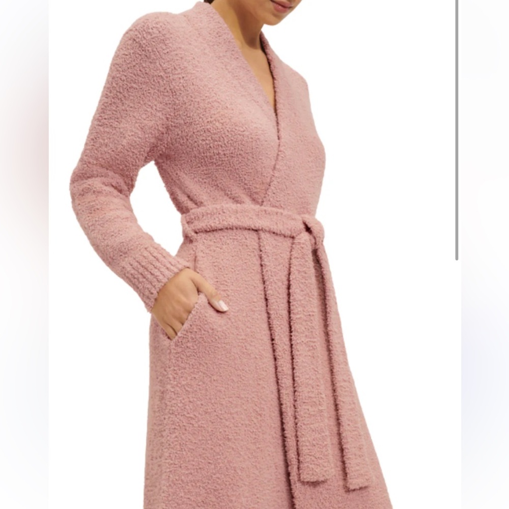 Women’s Pink Ugg Knit Robe